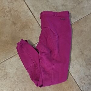 Horze Size 28 Magenta Riding Breeches